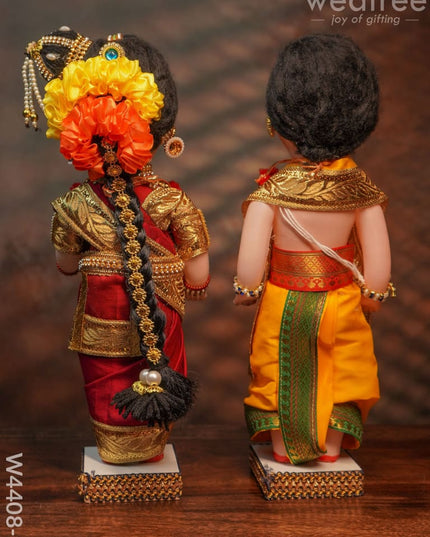 Iyengar Style Nalangu Doll - 12 Inch W4408-2 Wedding Essentials