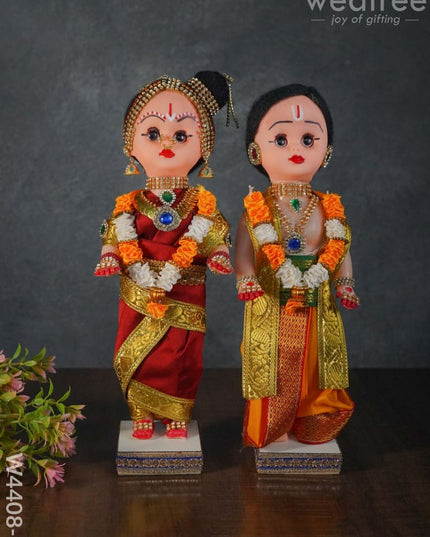 Iyengar Style Nalangu Doll - 12 Inch W4408-2 Wedding Essentials