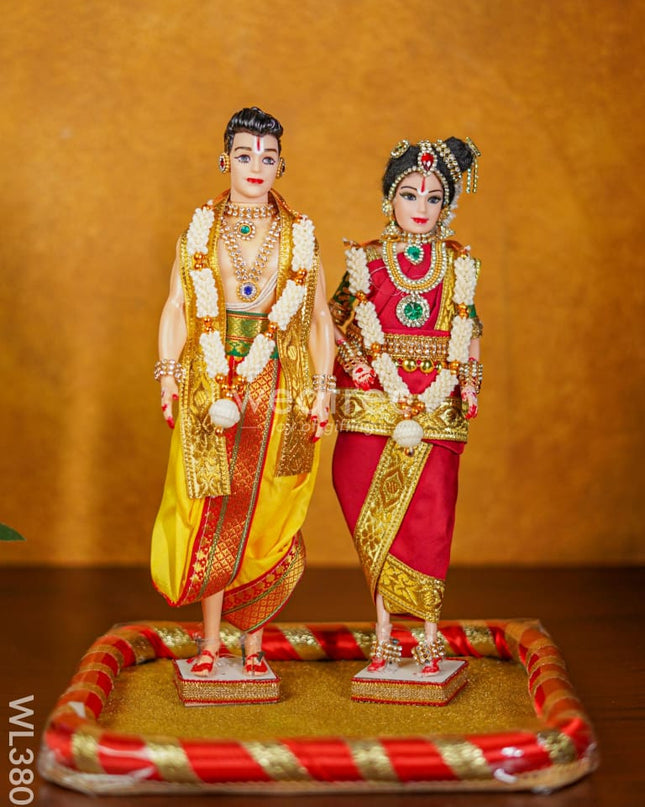 Iyengar Style Dolls - Set Of 4 Wl3803 Wedding Essentials