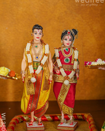 Iyengar Style Dolls - Set Of 4 Wl3803 Wedding Essentials