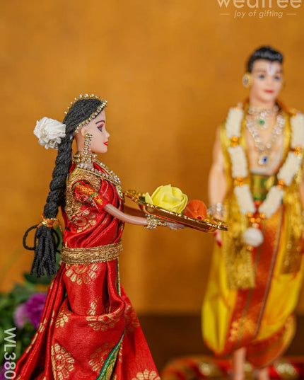 Iyengar Style Dolls - Set Of 4 Wl3803 Wedding Essentials
