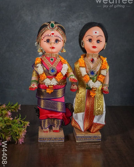 Iyer Style Nalangu Doll - 12 Inch W4408-1 Wedding Essentials