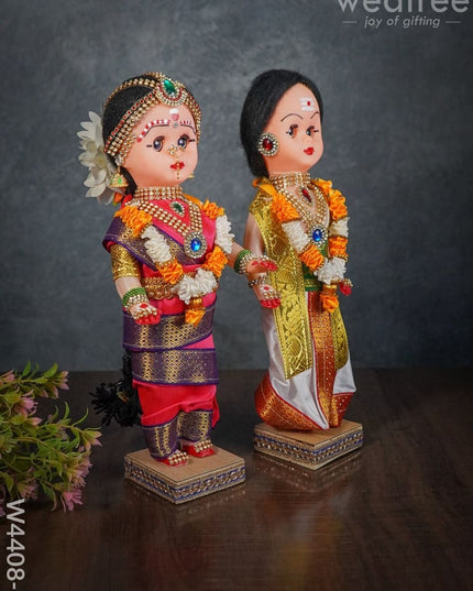 Iyer Style Nalangu Doll - 12 Inch W4408-1 Wedding Essentials
