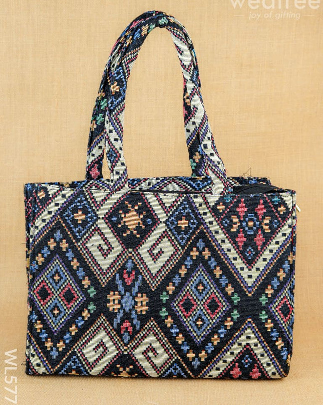 Jacquard Handbags - 15x11 inch - WL5776 - Bags & Wallets