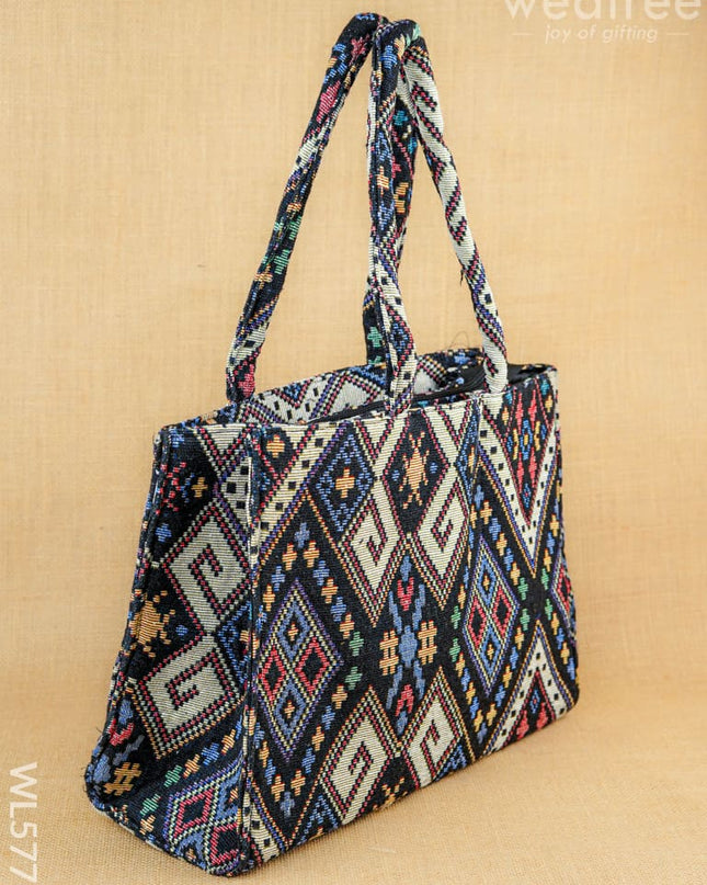 Jacquard Handbags - 15x11 inch - WL5776 - Bags & Wallets