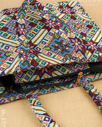 Jacquard Handbags - 15x11 inch - WL5777 - Bags & Wallets