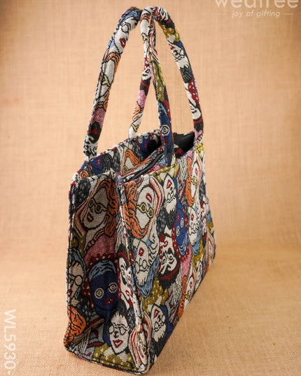 Jacquard Handbags - 15x11 inch - WL5930-2 - Bags & Wallets