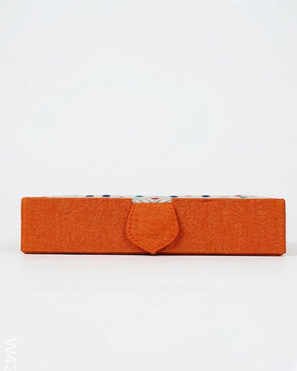 Jewel box rectangle with Colourful Dots - W4225 - Jewellery Holders RG