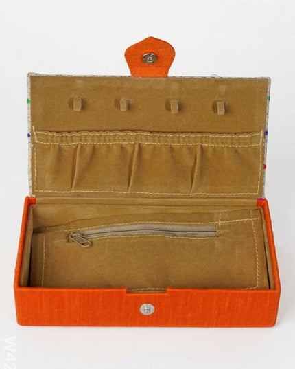 Jewel box rectangle with Colourful Dots - W4225 - Jewellery Holders RG