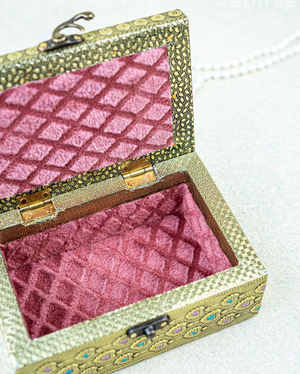 Jewel Box with Elephant Design - 6x4 inch - WBG1927 - Jewellery Holders RG