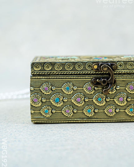 Jewel Box with Elephant Design - 6x4 inch - WBG1927 - Jewellery Holders RG