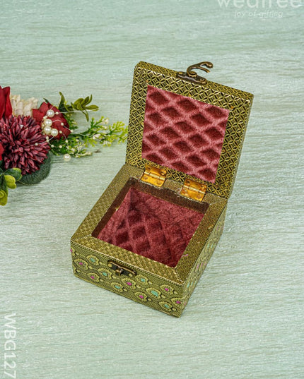 Jewel Box with Peacock Design - WBG1270 - Jewellery Holders RG