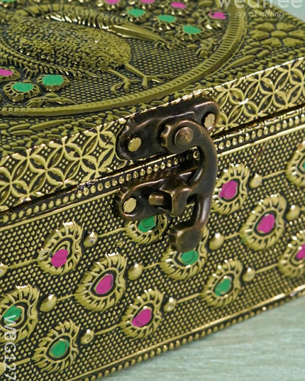 Jewel Box with Peacock Design - WBG1270 - Jewellery Holders RG