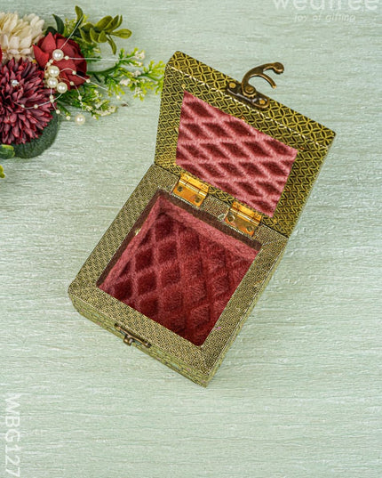 Jewel Box with Peacock Design - WBG1270 - Jewellery Holders RG