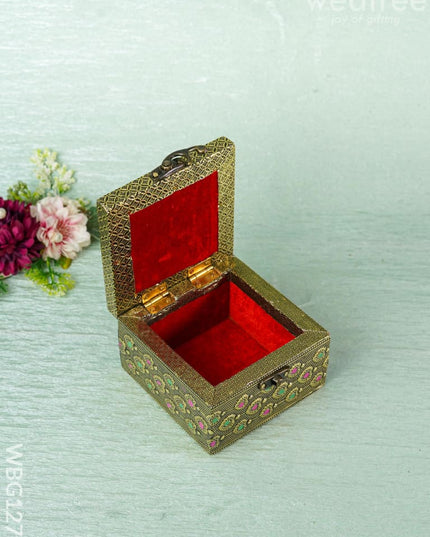 Jewel Box with Peacock Design - WBG1270 - Jewellery Holders RG