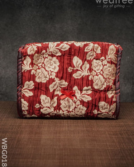 Jewel Pouch With Floral Design And Bow - Wbg0187 Jewellery Holders