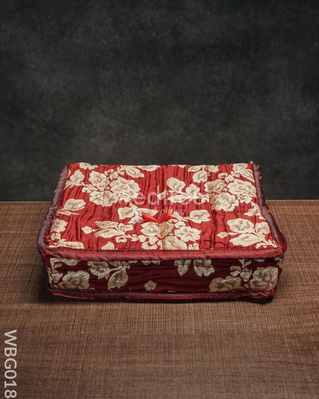 Jewel Pouch With Floral Design And Bow - Wbg0187 Jewellery Holders