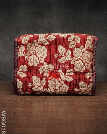 Jewel Pouch With Floral Design And Bow - Wbg0187 Jewellery Holders
