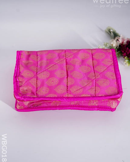 Jewel Pouch with Floral Design - WBG0185 Jewellery Holders RG