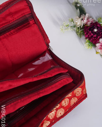 Jewel Pouch with Floral Design - WBG0185 Jewellery Holders RG