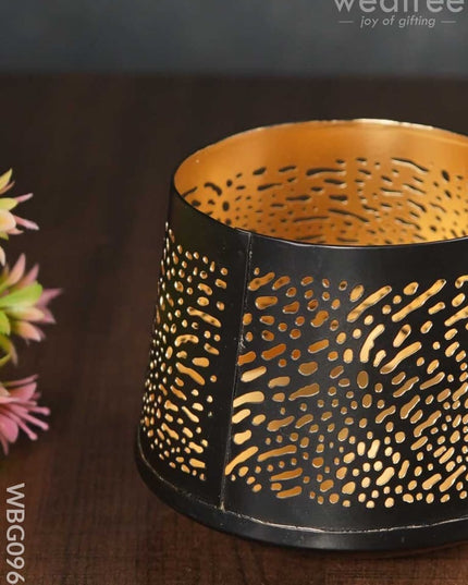 Jhaali Style Votive In Black - Wbg0964 Candles