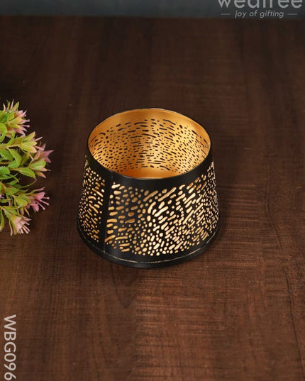 Jhaali Style Votive In Black - Wbg0964 Candles