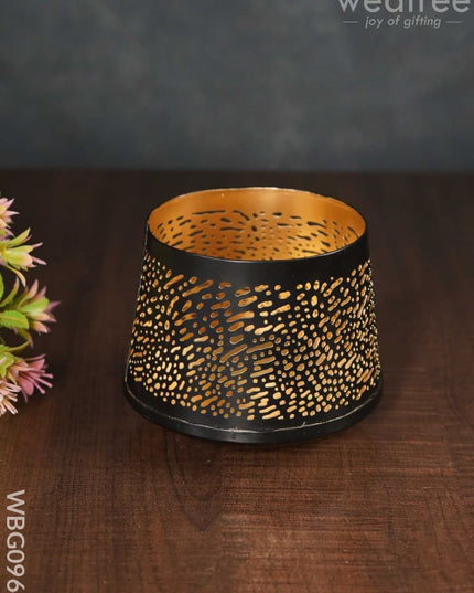 Jhaali Style Votive In Black - Wbg0964 Candles