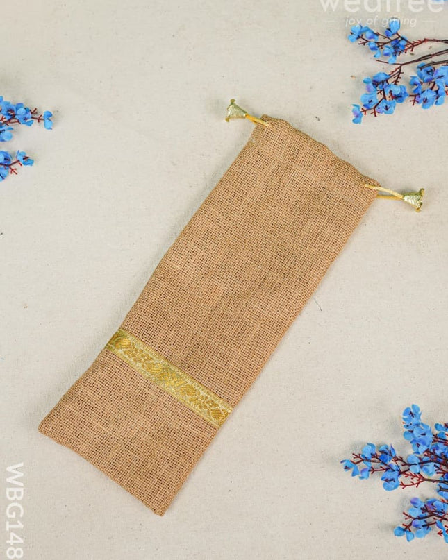 Jute Agarbatti Pouch - Wbg1485 Bags