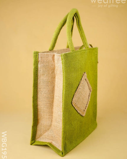 Jute Bag - 12X10 inch - WBG1956 - Jute Bags