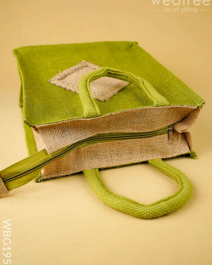 Jute Bag - 12X10 inch - WBG1956 - Jute Bags