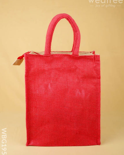 Jute Bag - 12X10 inch - WBG1956 - Jute Bags