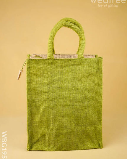 Jute Bag - 12X10 inch - WBG1956 - Jute Bags
