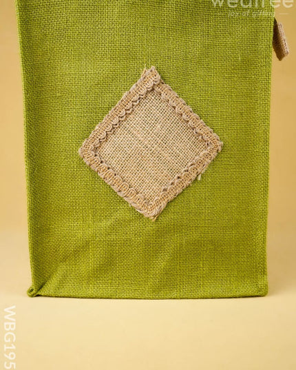 Jute Bag - 12X10 inch - WBG1956 - Jute Bags