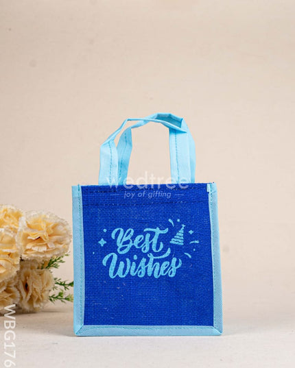 Jute Bag - Best Wishes - WBG1765 Jute Bags