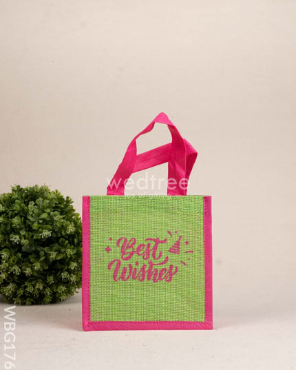Jute Bag - Best Wishes - WBG1765 Jute Bags