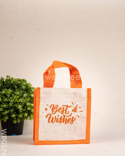 Jute Bag - Best Wishes - WBG1765 Jute Bags
