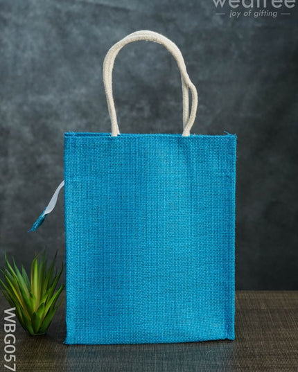 Jute Bag - Butter Krishna Printed Wbg0579 Bags