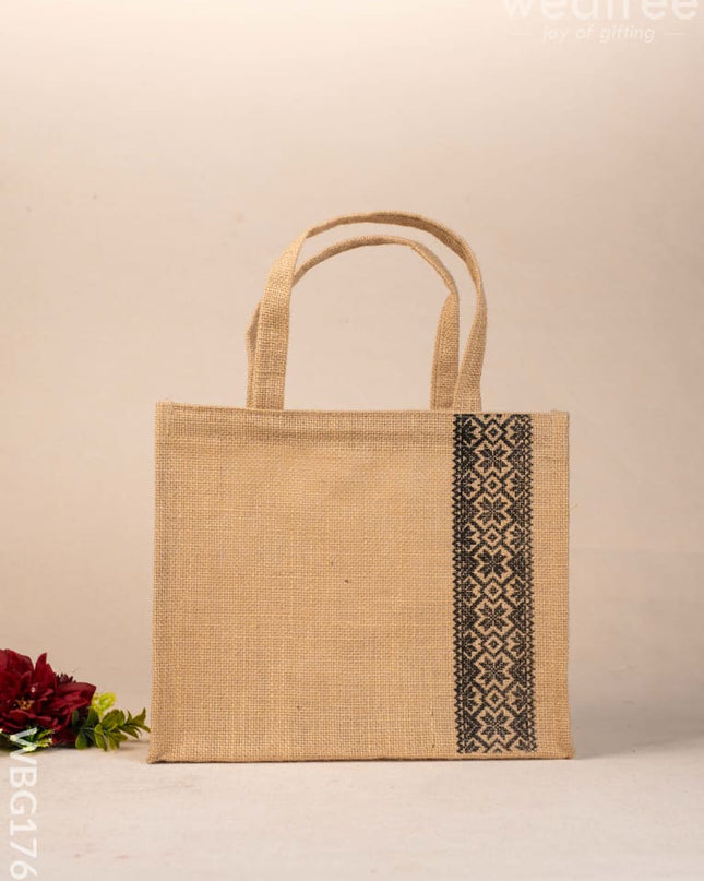 Jute Bag - Cream - WBG1768 Jute Bags