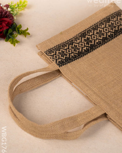 Jute Bag - Cream - WBG1768 Jute Bags