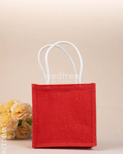 Jute Bag - Floral Design - WBG1766 Jute Bags