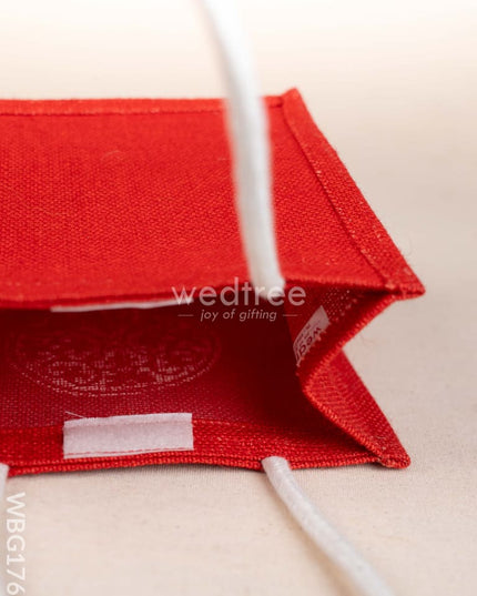 Jute Bag - Floral Design - WBG1766 Jute Bags