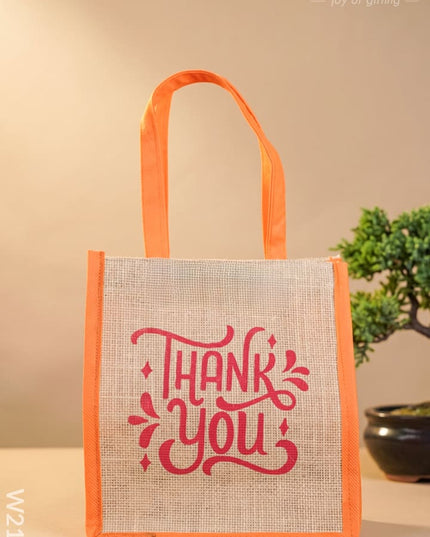 Jute Bag for Thamboolam Giveaway - W2148 - Jute Bags