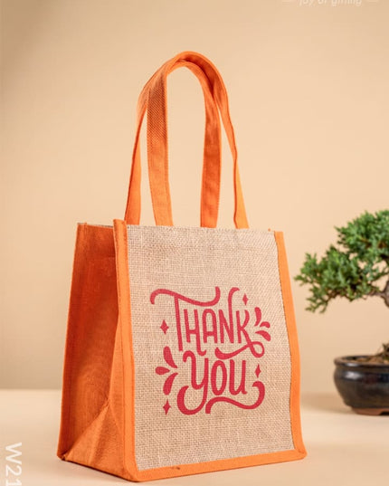 Jute Bag for Thamboolam Giveaway - W2148 - Jute Bags