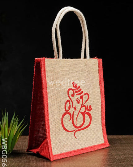 Jute Bag - Ganesh Printed Wbg0565 Bags