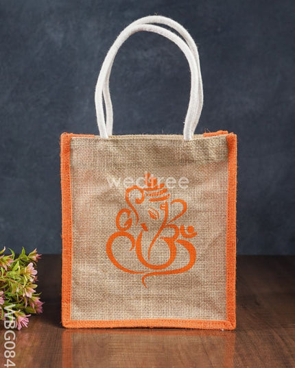 Jute Bag - Ganesh Printed Wbg0849 Bags