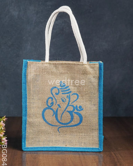 Jute Bag - Ganesh Printed Wbg0849 Bags