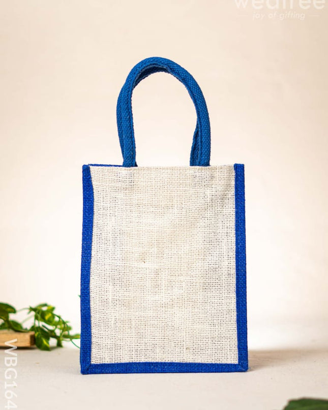 Jute Bag - Kolam Design - WBG1640 Jute Bags