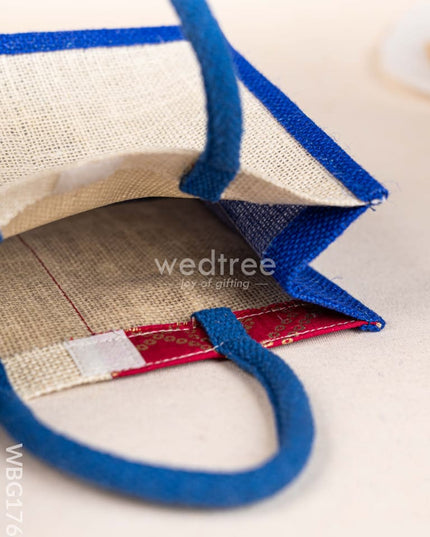 Jute Bag - Pink Border - WBG1762 Jute Bags