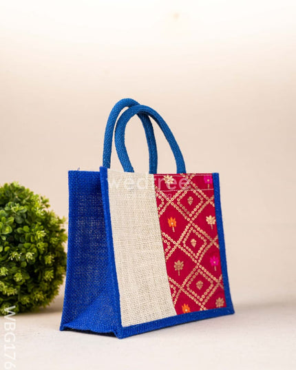 Jute Bag - Pink Border - WBG1762 Jute Bags