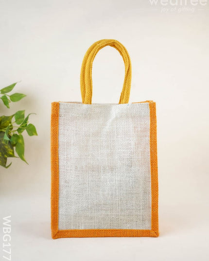 Jute Bag - Tulasi Maadam - WBG1775 - Jute Bags